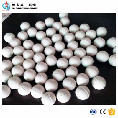 Sieve cleaning rubber ball for vibrating screen